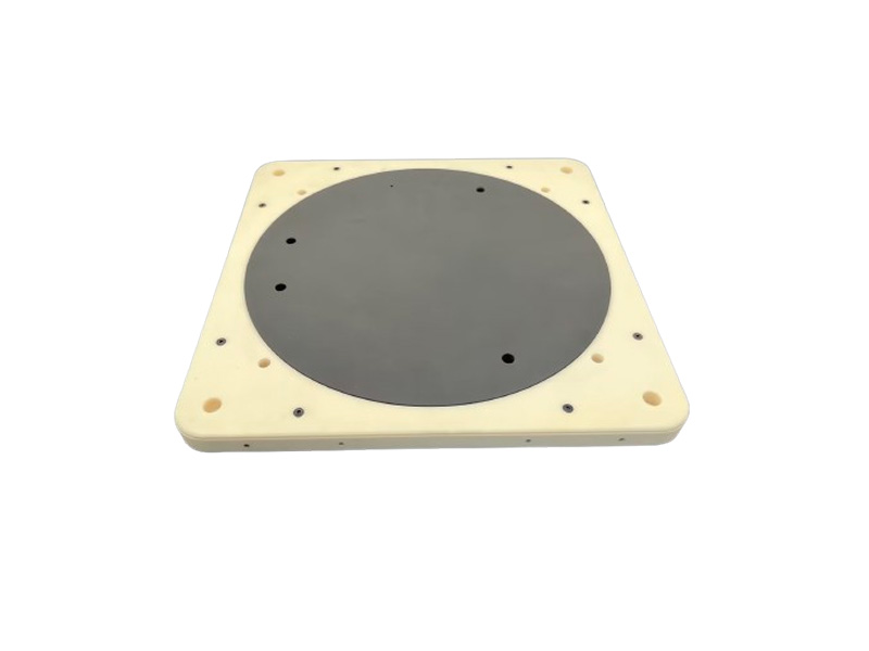 Ceramic microporous suction cup