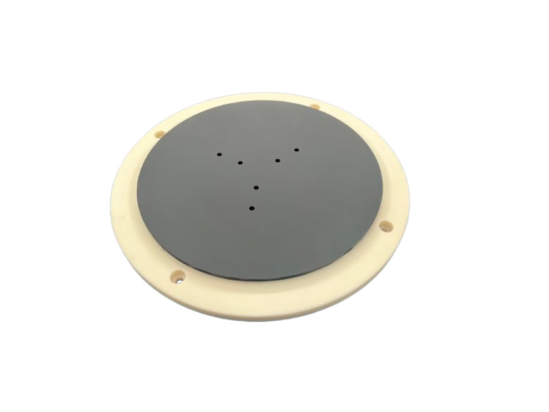 Ceramic microporous suction cup