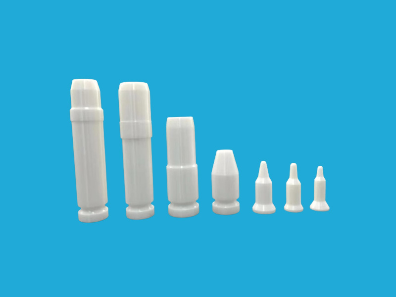 White zirconia ceramic structural components